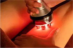 太ももの痩身エステの様子